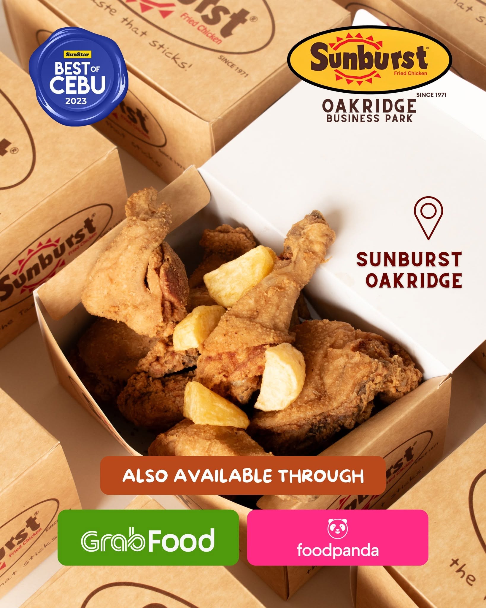 Cebu Business Directory - Sunburst Fried Chicken - Oakridge Cebu - Photo 30