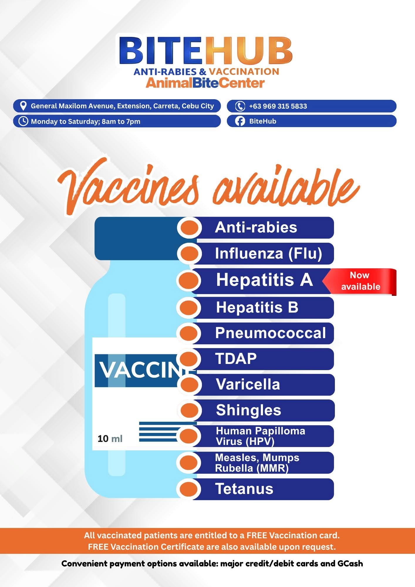 Cebu Business Directory - BiteHub Animal Bite Center & Vaccination Services – Cebu City Branch - Photo 1