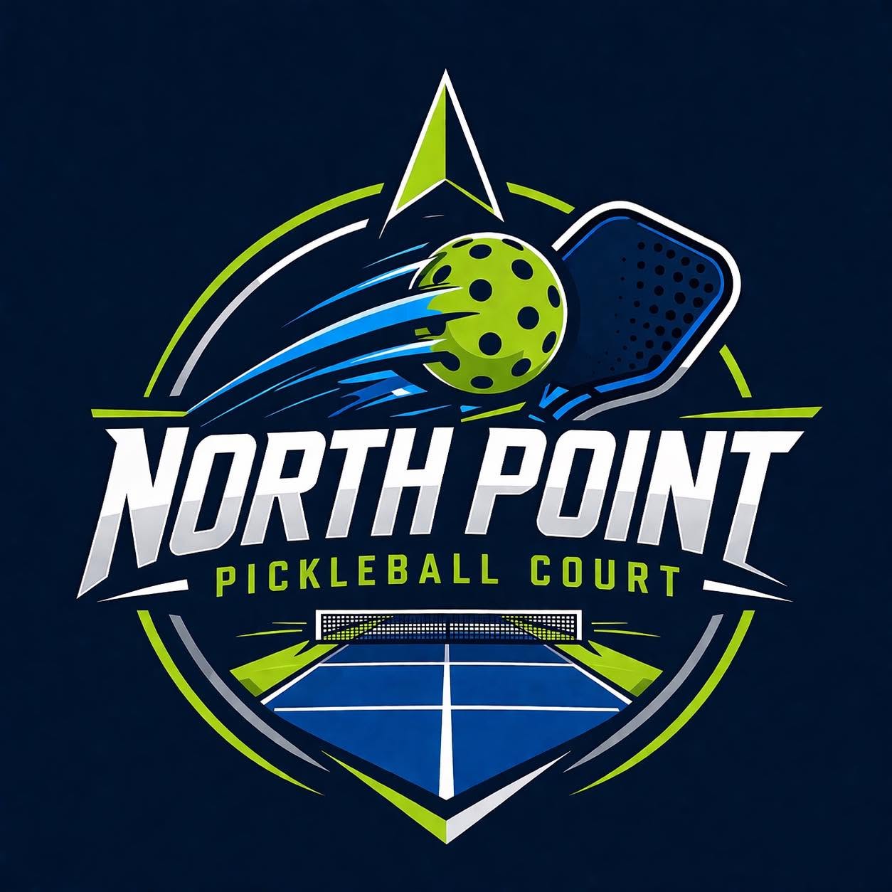 Cebu Business Directory - North Point Pickleball Court logo