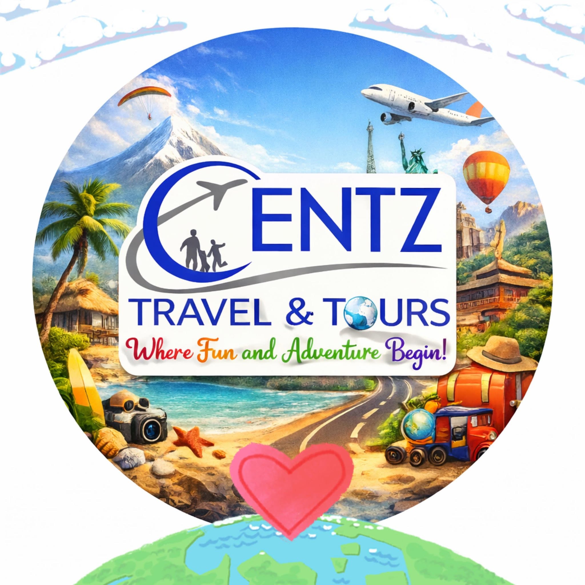 Cebu Business Directory - CENTZ Travel and Tours logo
