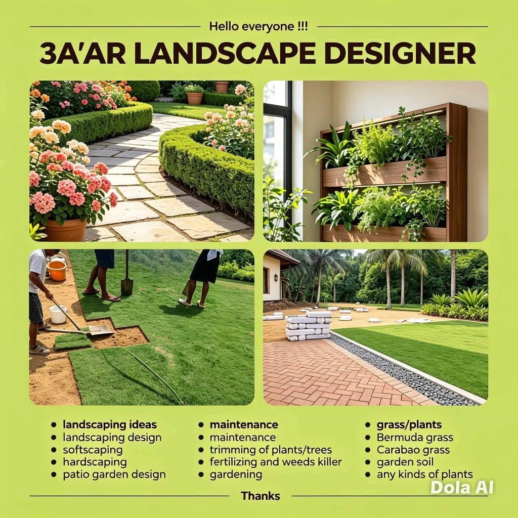 Cebu Business Directory - 3A'AR Landscape designer logo