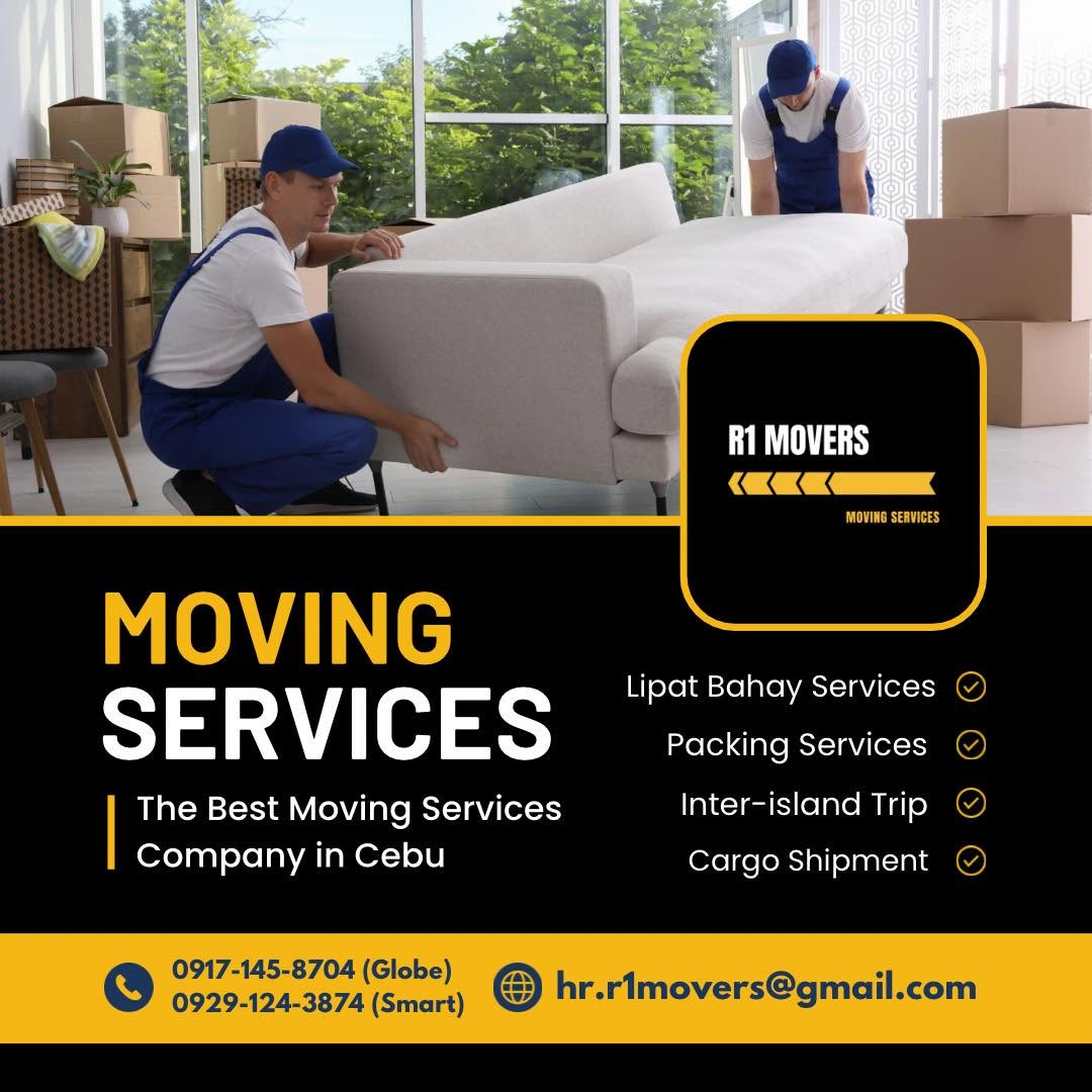 Cebu Business Directory - R1 Movers Trucking Services logo