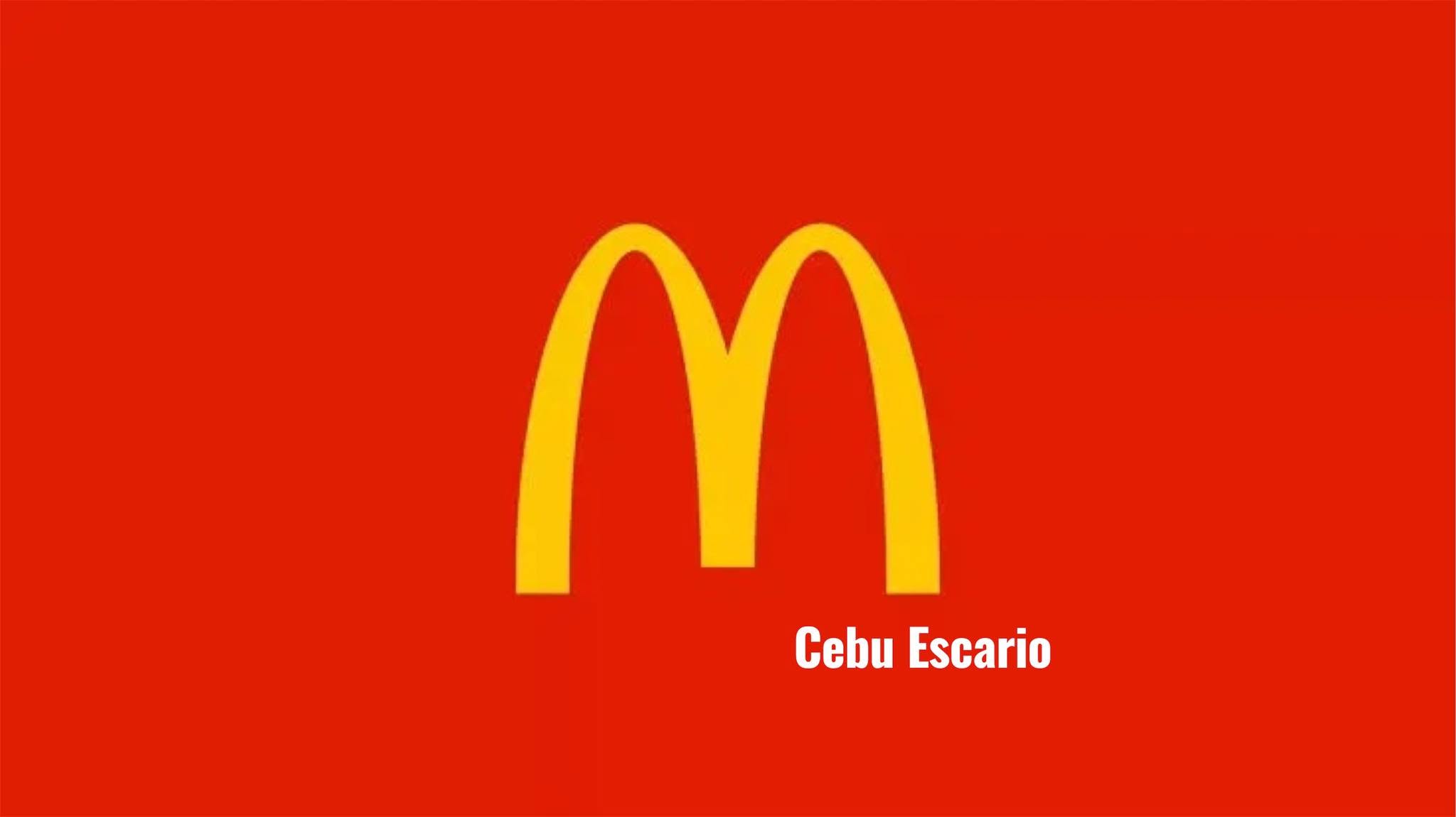 Cebu Business Directory - McDonald’s Cebu Escario logo