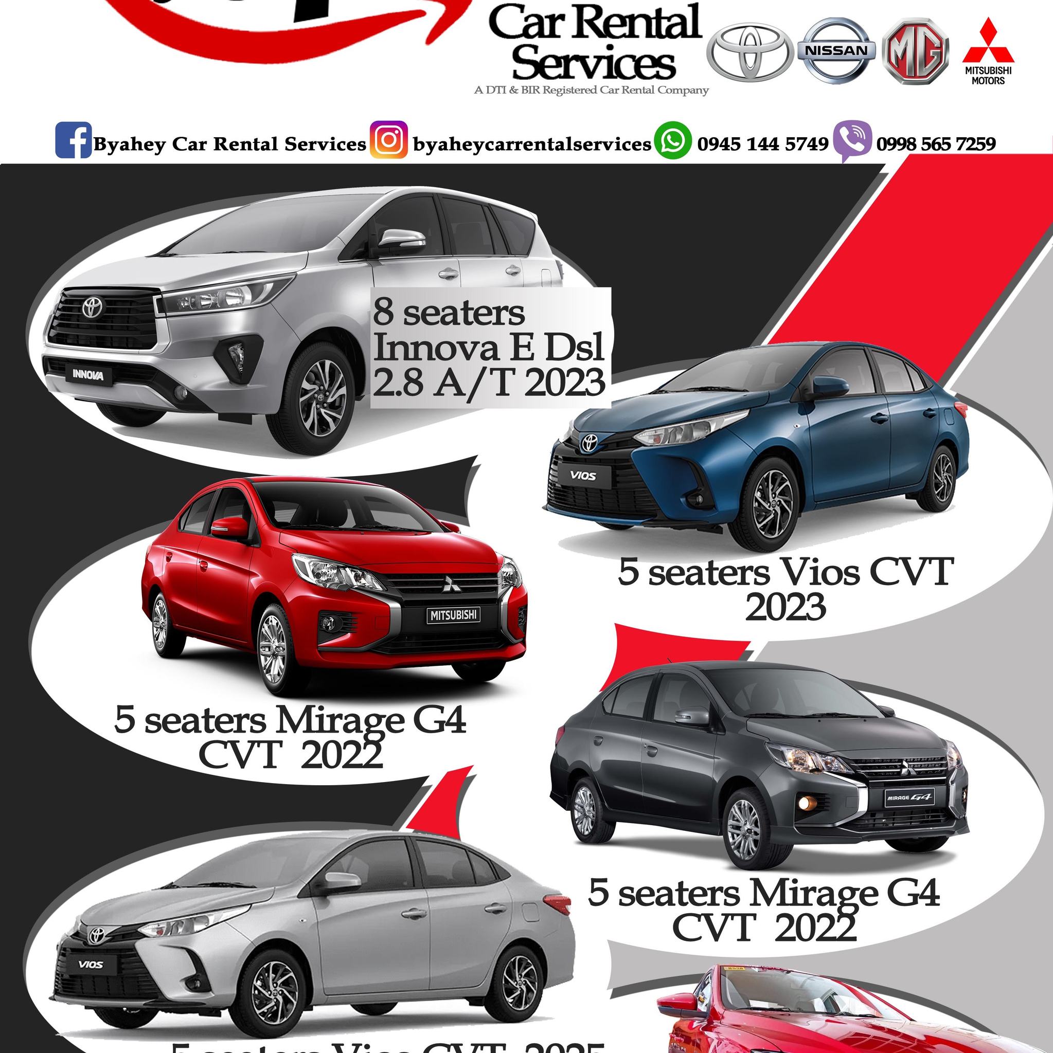 Cebu Business Directory - Byahey Car Rental Services logo
