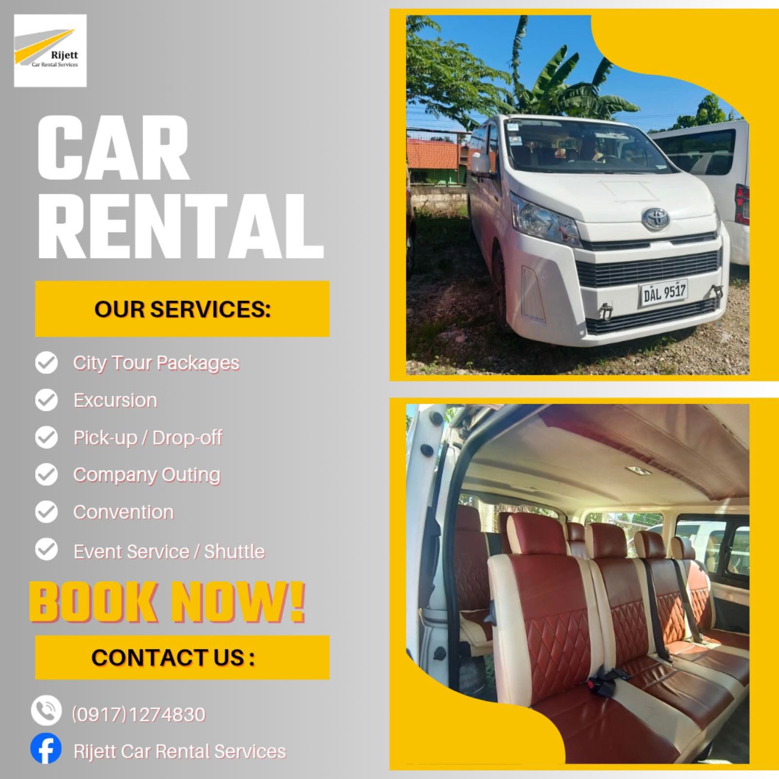 Cebu Business Directory - Regional Van Rental & Shuttle Services