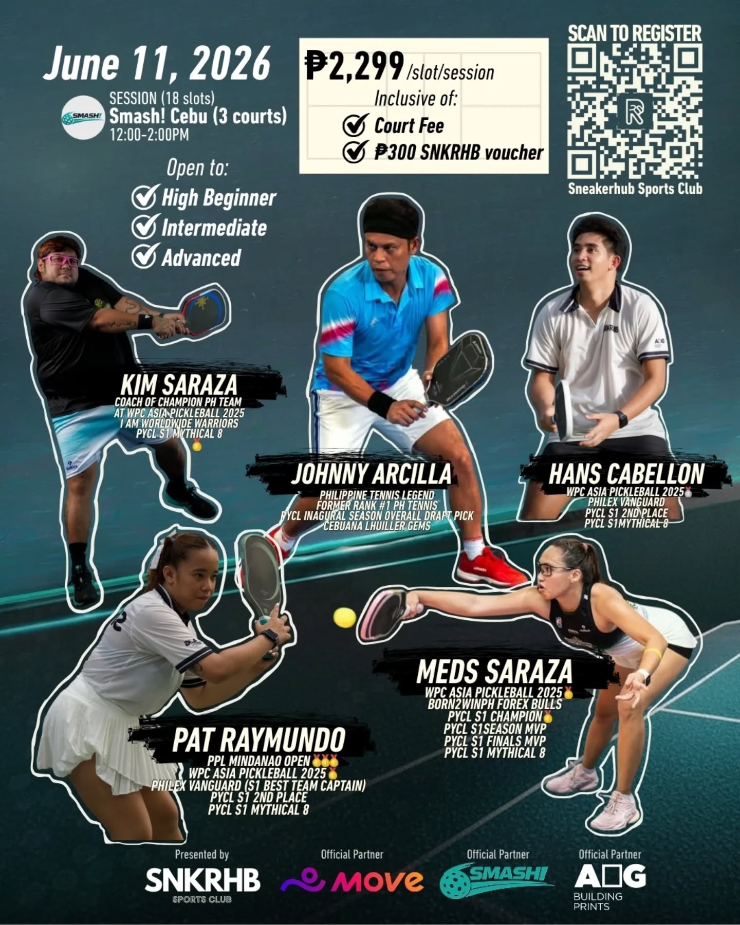 Cebu Business Directory - SMASH Sports Pickleball Invitational Session – June 2026