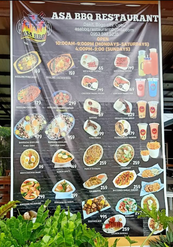 Cebu Business Directory - ASA Barbecue Restaurant Bogo - Photo 1