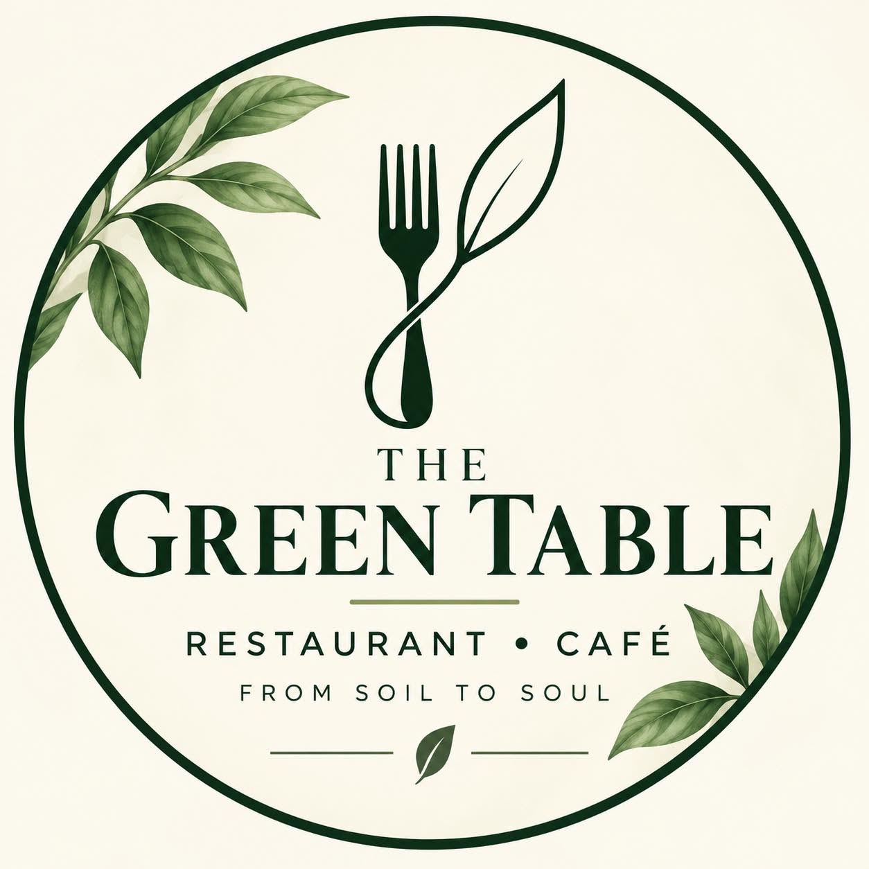 Cebu Business Directory - The green table restaurant logo