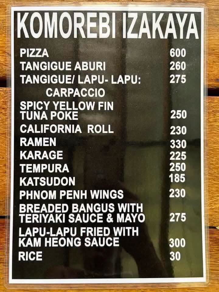 Cebu Business Directory - Komorebi Izakaya - Photo 1