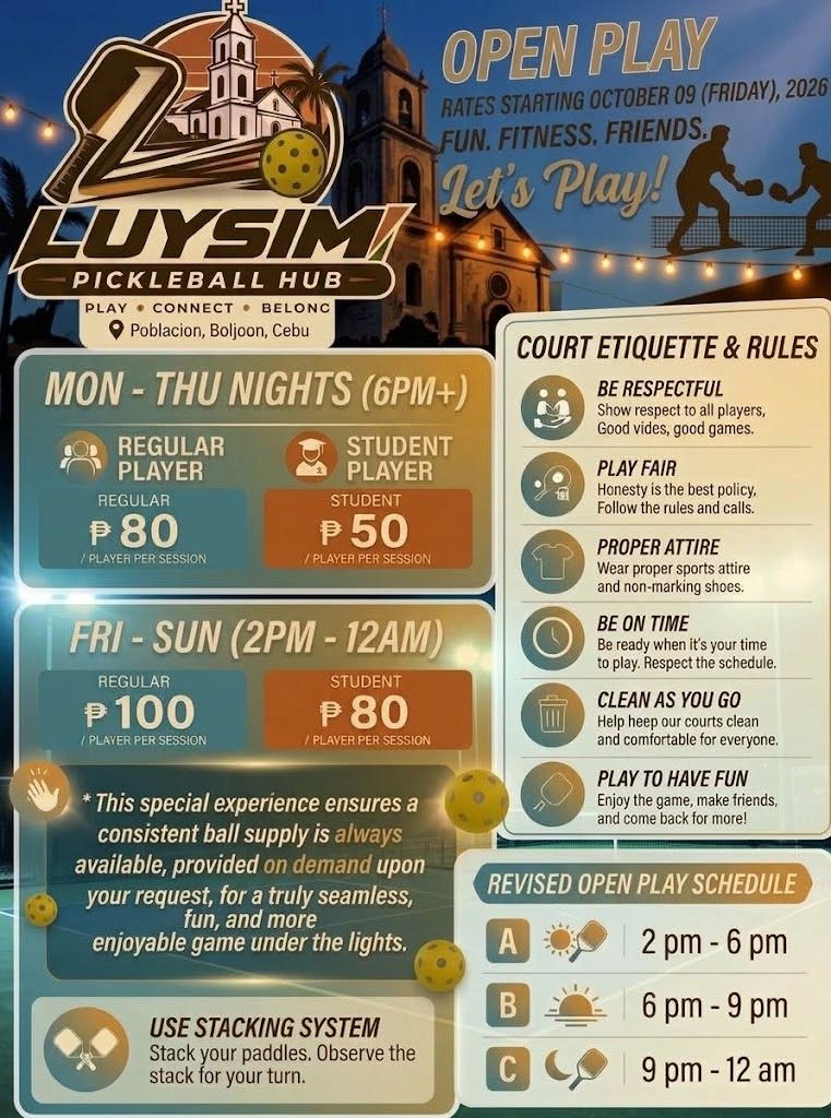Cebu Business Directory - Luy Sim Pickleball Hub - Photo 1
