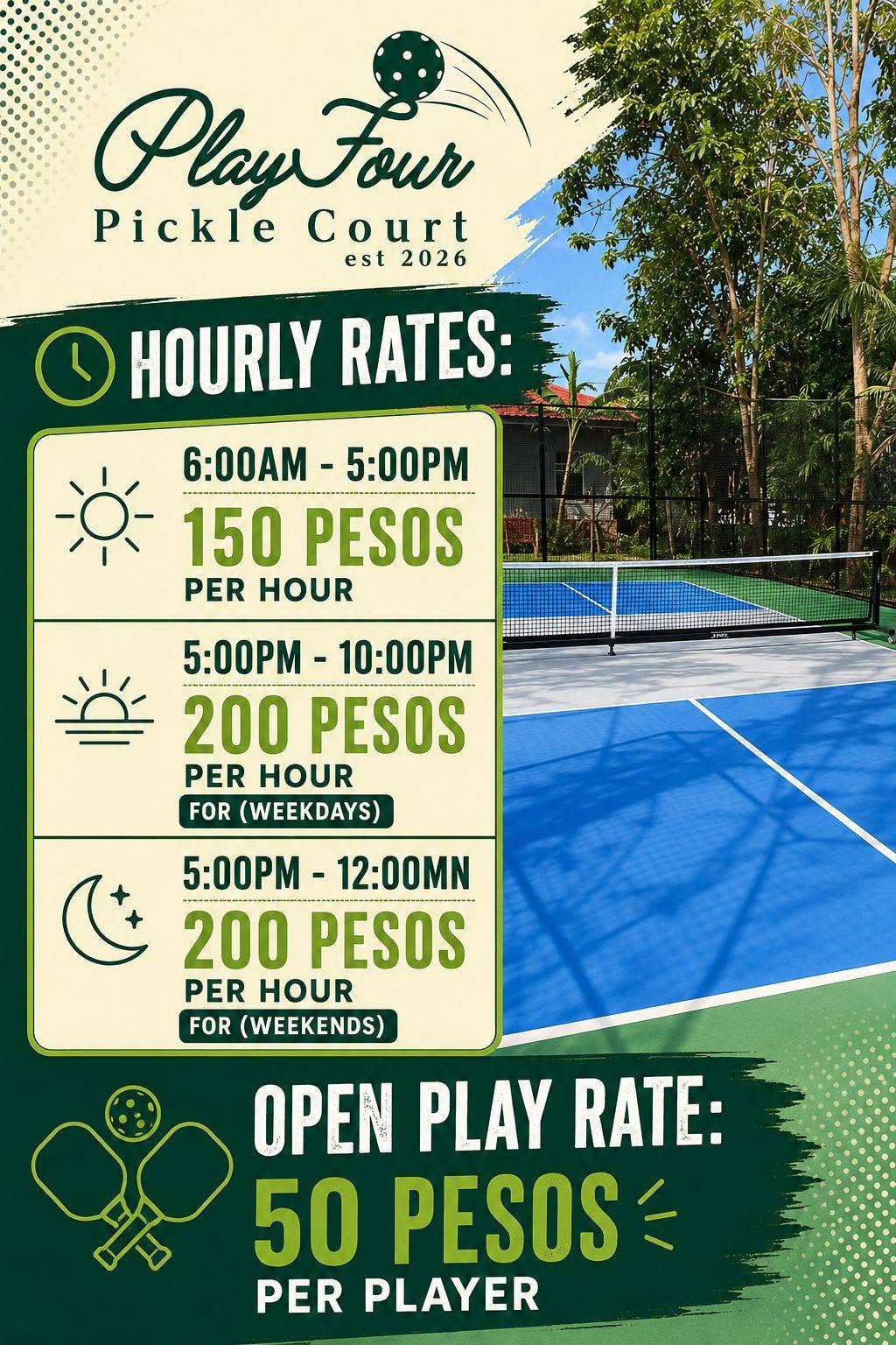 Cebu Business Directory - PlayFour Pickle Court - Gallery 1