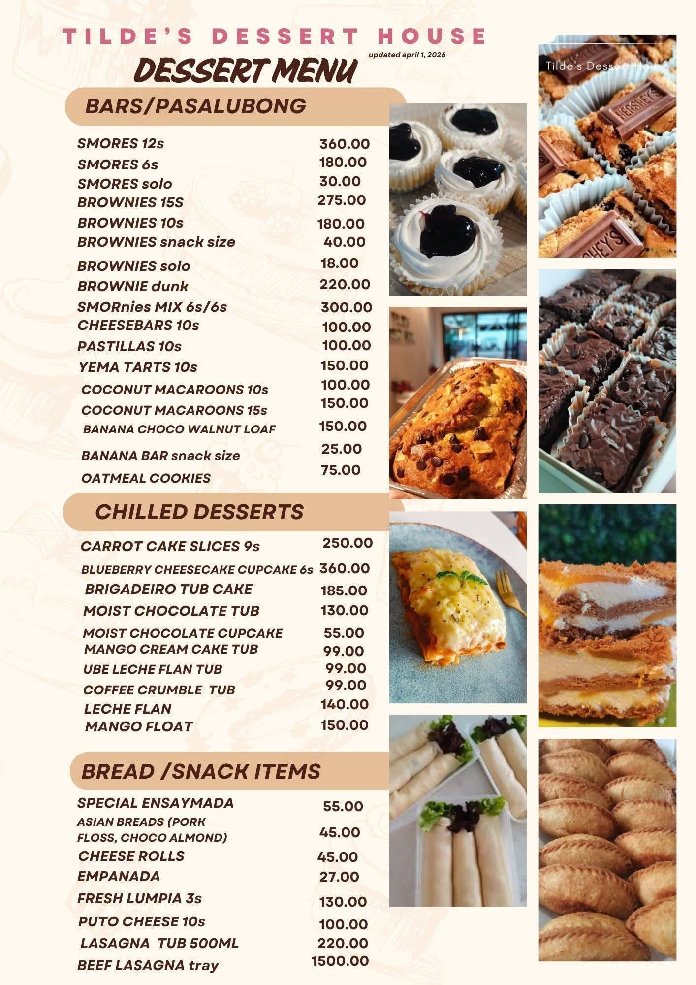 Cebu Business Directory - Tilde's Dessert House - Photo 1