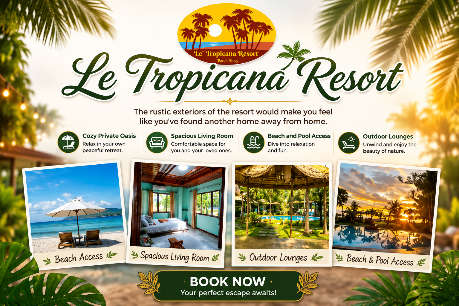 Cebu Business Directory - Le Tropicana Resort logo