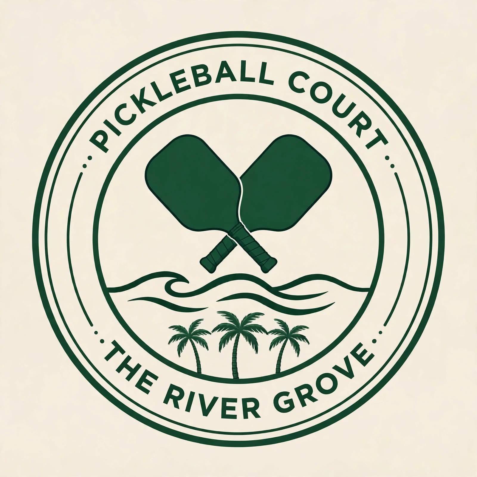 Cebu Business Directory - The River Grove Pickleball logo