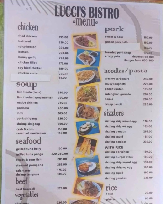 Cebu Business Directory - Lucci's Bistro - Photo 1
