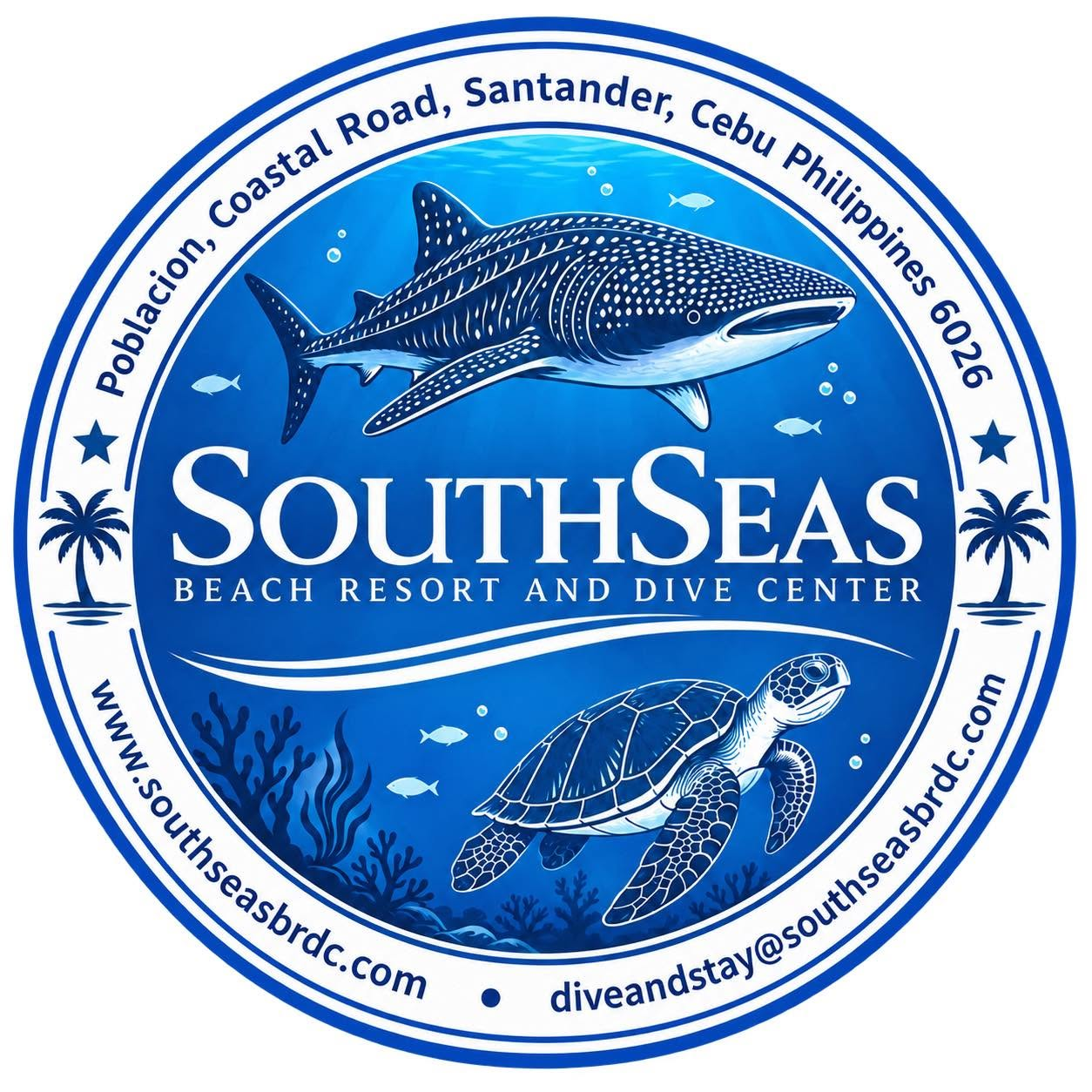 Cebu Business Directory - SouthSeas Beach Resort and Dive Center logo