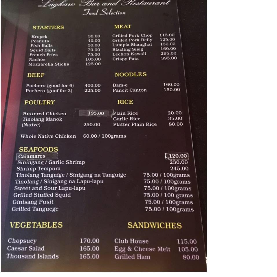 Cebu Business Directory - Lagkaw Bar and Restaurant logo