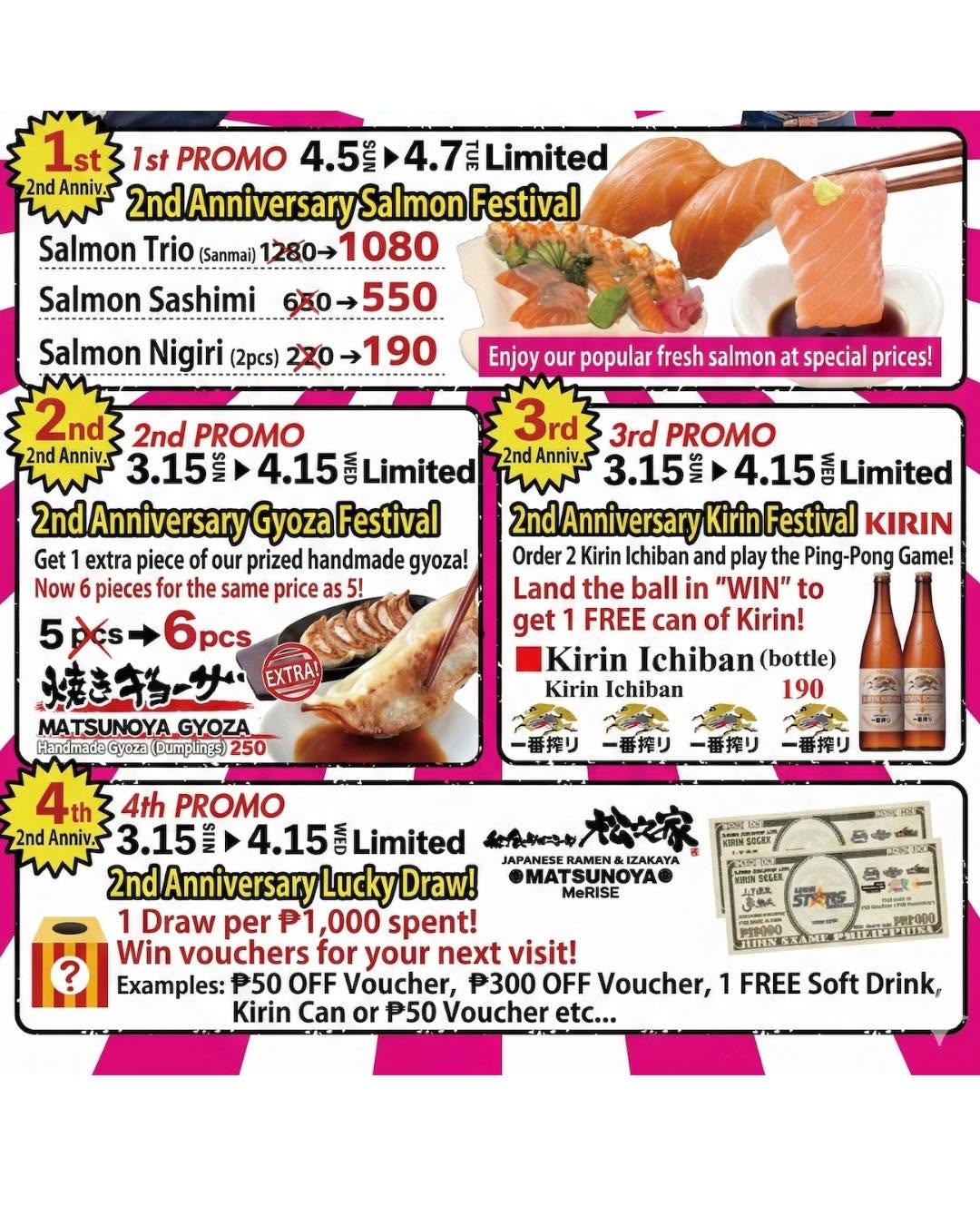 Cebu Business Directory - Matsunoya Japanese restaurant MeRISE branch 和食ダイニング 松之家 MeRISE店 - Gallery 3