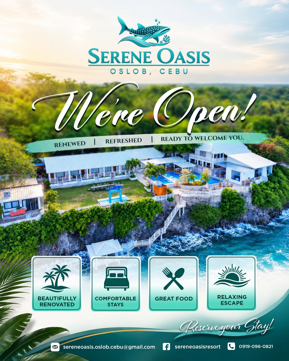 Cebu Business Directory - Serene Oasis Restaurant - Oslob, Cebu - Photo 1