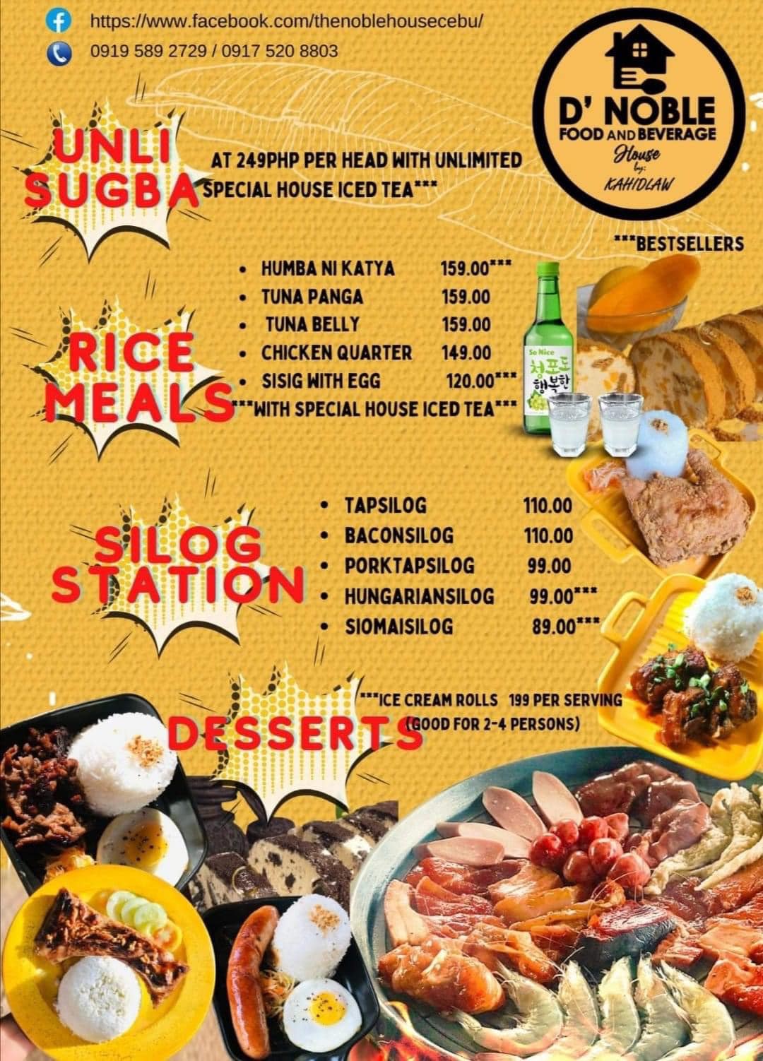 Cebu Business Directory - D’Noble Food and Beverage by Kahidlaw - Cebu - Photo 3